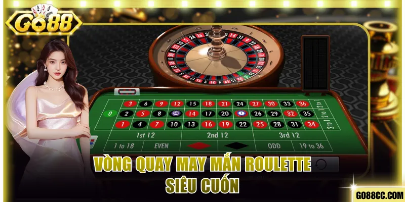 Vòng quay may mắn Roulette siêu cuốn